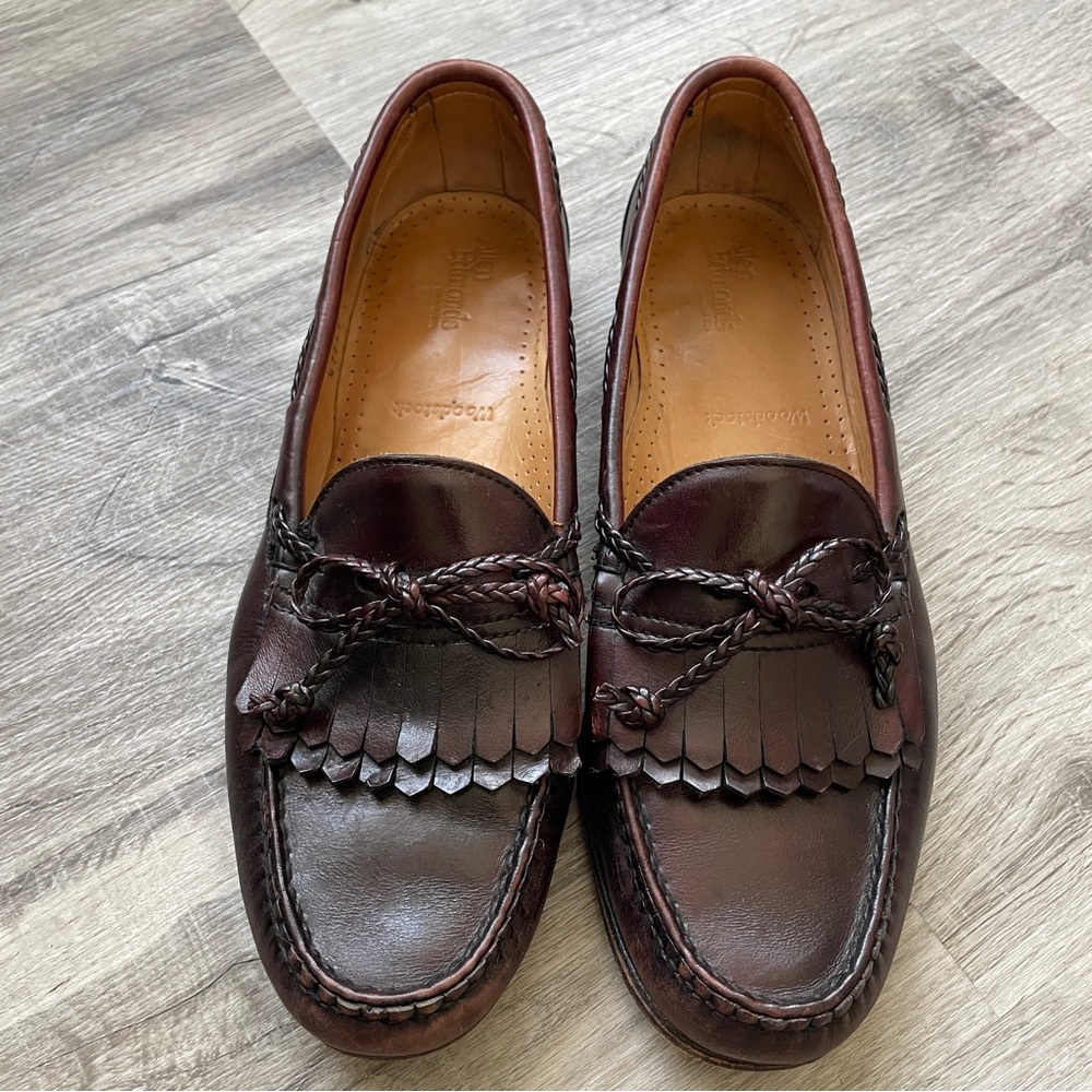 Allen Edmonds Dark Brown Leather Loafers